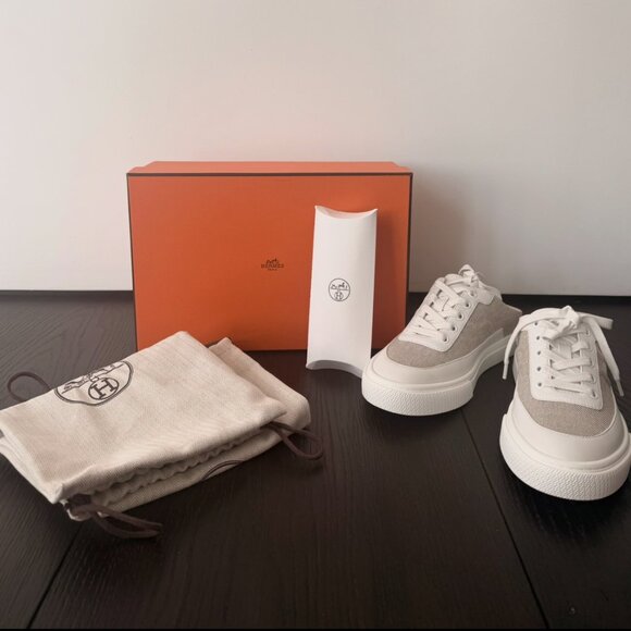 NIB Hermes Keep Sneaker Size 37 - Picture 1 of 5